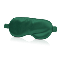 Mulberry Pure Silk Eye sleeping Mask Emerald