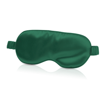 Mulberry Pure Silk Eye sleeping Mask Emerald