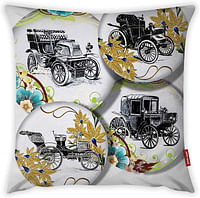 Mon Desire Decorative Throw Pillow Cover, Multi-Colour, 44 x 44 cm, MDSYST1020