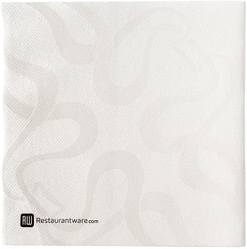 Paper Napkins, Dinner Napkins - Vintage White - Soft & Durable - 16