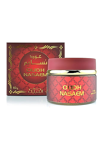 2 Pieces Set Oudh Nasaem Incense 60 GM