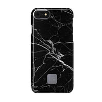 Happy Plugs - Slim Case Deluxe for iPhone 8/7 Black Marble