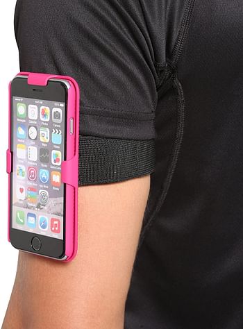 Ultrasport Unisex Adult Pocket Armband Case Pink For IPHONE 6