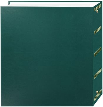 Pioneer Photo Albums TR-100/BK Magnetic 3-Ring 100 Page Photo Album, Black green TR-100/T