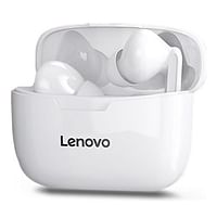 Lenovo XT90 Bluetooth Wireless In-Ear Earbuds With Charging Case White