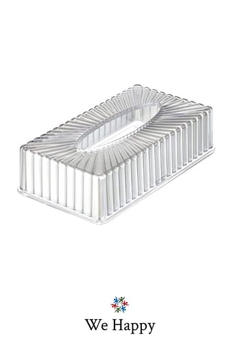 Rectangular Clear Acrylic Tissue Box | Home Furnishing & Decor