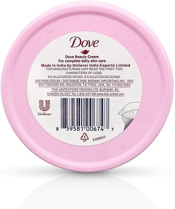 Dove Nourishing Body Care Beauty Cream 250ml (Pack of 2 pieces)