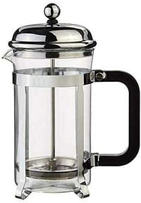350 ml French Press Stainless Steel Coffee Tea Kettle for Household Office use Heat Resistant