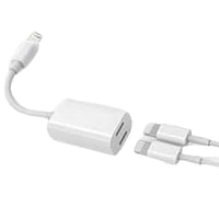 Y Cable Dual Lightning Jacks JH-006