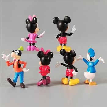 Mouse Action Figure 6-Pieces Collectable Toy Set Collectable Decor | Cake Toppers – R25