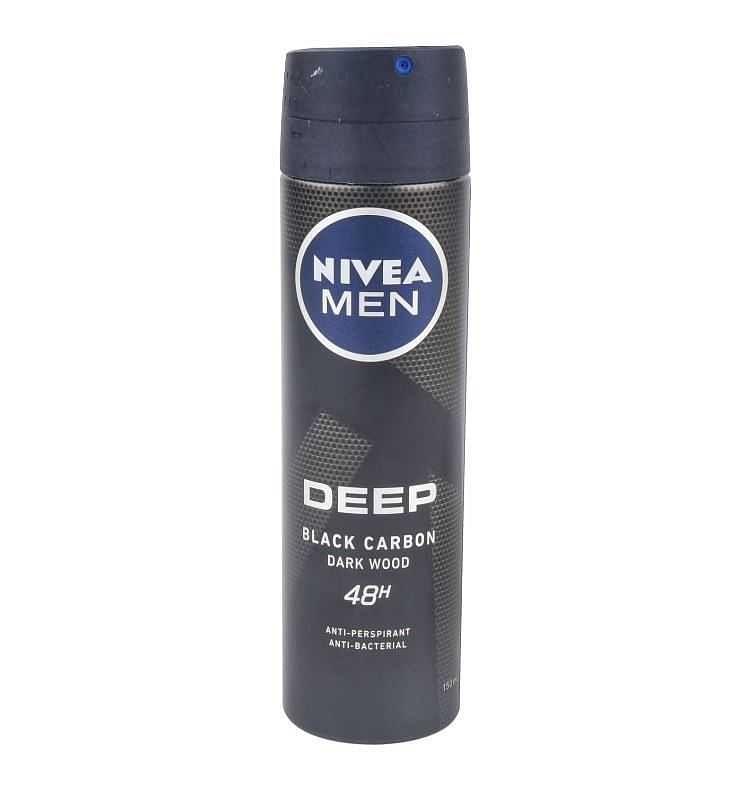 Nivea Men Deep Black Carbon Dark Wood Anti-Perspirant 150ml