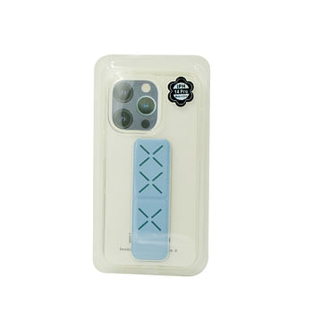 Transparent Back Cover Grip Iphone 14 Pro Sky Blue