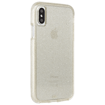 Case-Mate - iPhone XS/X Sheer Glam Case Champagne