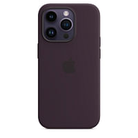 Apple Iphone 14 Pro Silicone Case Mptk3Z Elderberry With Magsafe