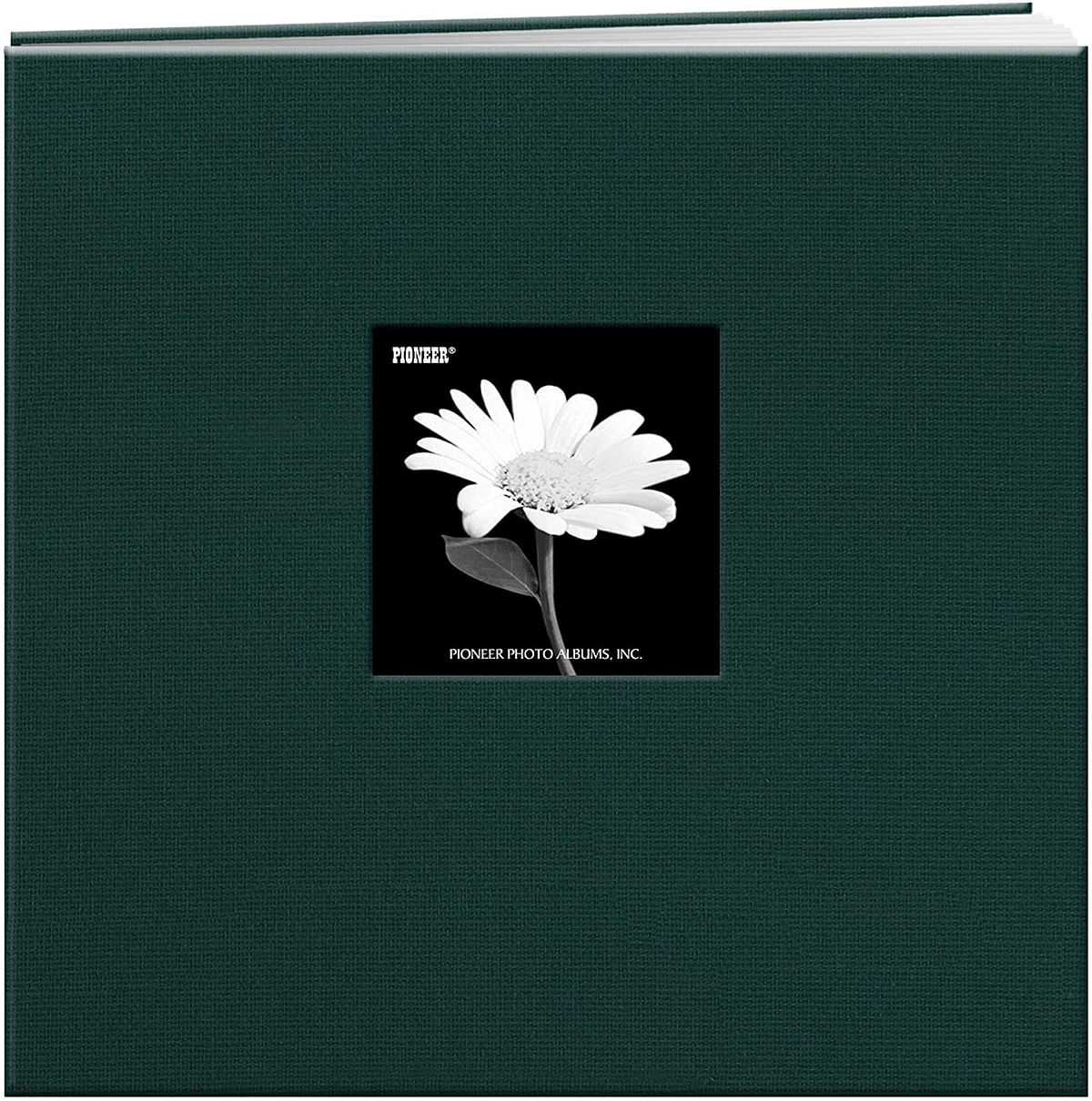 Pioneer MB10CBFN-MT 12-Inch by 12-Inch Fabric Frame Scrapbook, Majestic Teal