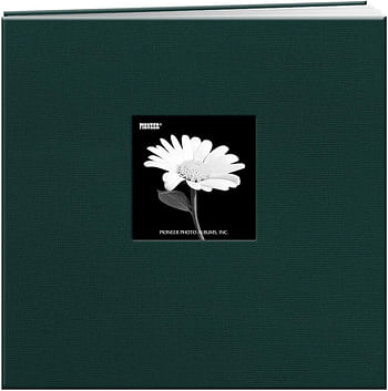 Pioneer MB10CBFN-MT 12-Inch by 12-Inch Fabric Frame Scrapbook, Majestic Teal