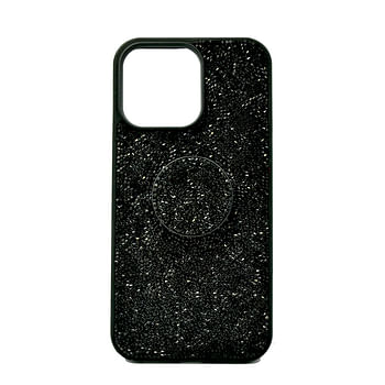 Isafe Bling Pop Up Hard Cover Iphone 14 Pro Max Black