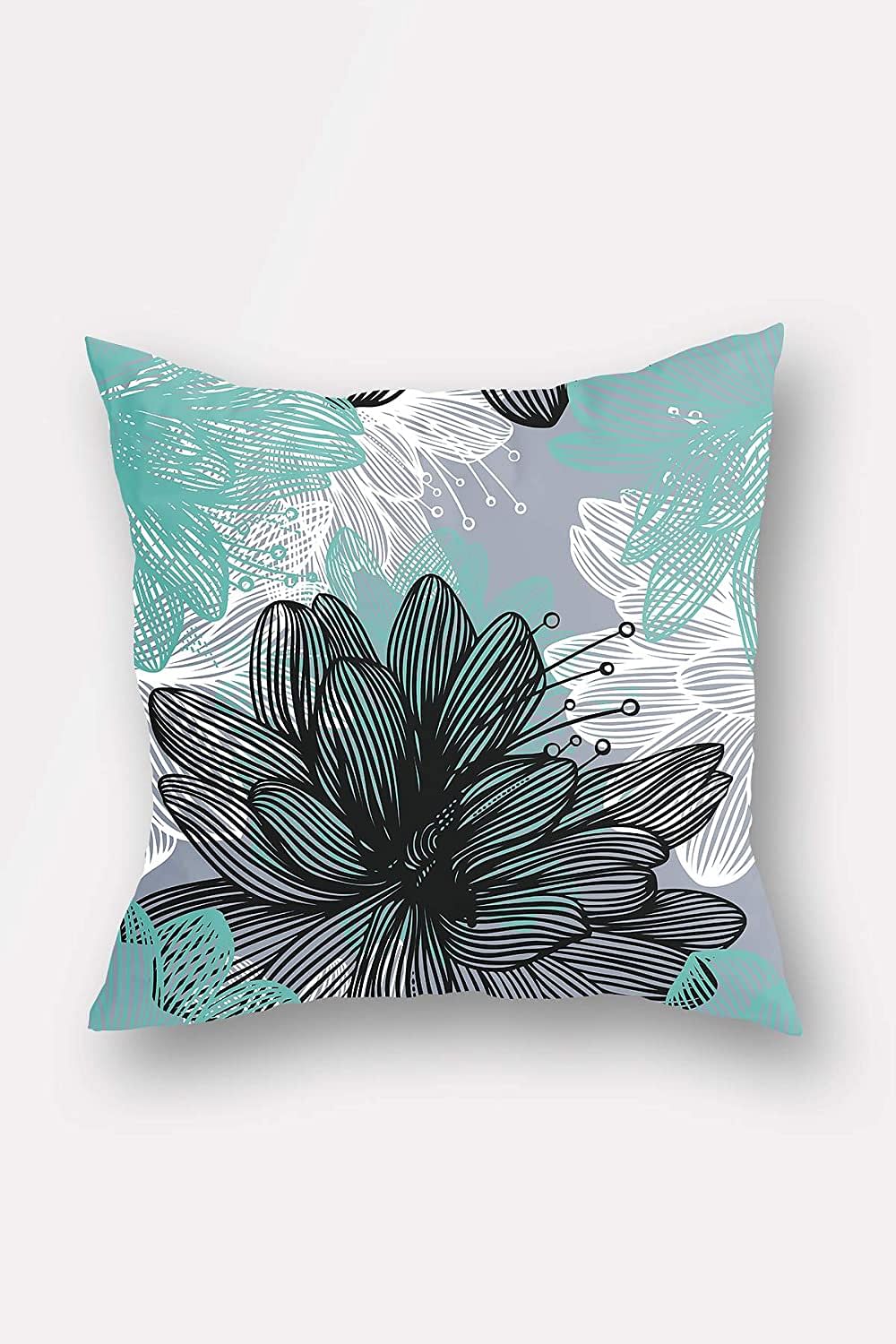 Bonamaison Decorative Throw Pillow Cover, Multi-Colour, 45 x 45 cm, BNMYST1981