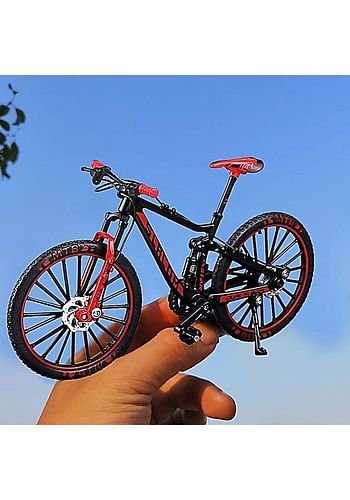 Down Hill 1:10 Die-Cast Racing Miniature Bikes Collection Toy | Collectable & Perfect Gift For Kids - Red