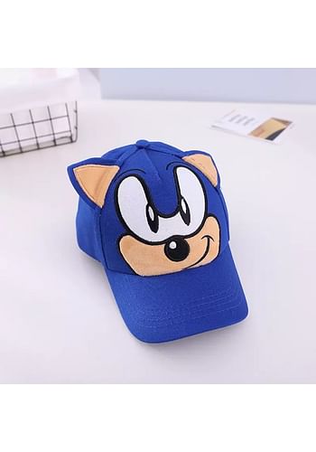 Sonic Inspired Adjustable Baseball Cap Blue