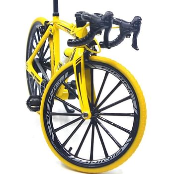 Die-Cast Racing Miniature Bikes Collection Toy | Collectable & Perfect Gift For Kids - Yellow