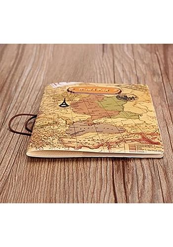 3 Pcs Trio World Trip Passport Cover | Ticket & Documents Holder - Brown, Pink & Blue