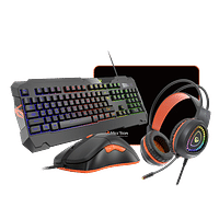 Meetion Gaming Mouse Keyboard and Headset Combo with Mouse Pad C505