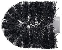 Kleine Wolke Toilet Brush Head, Black, 15 x 10 x 10 cm