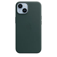 Apple Iphone 14 Leather Case Mpp53Z Forest Green With Magsafe