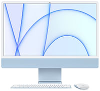 Apple iMac 24 inch MJV93 M1 8 CPU 2 Pro  8 GB RAM 256 GB SSD - BLUE COLOUR WITH BOX
