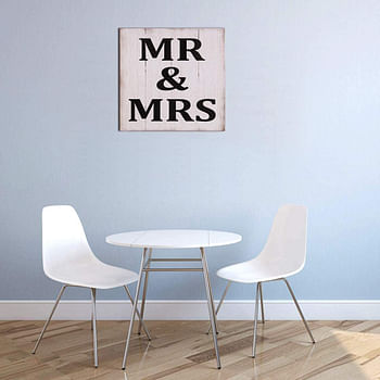 Tredo MDF Mr. & Mrs. Decorated Board T067