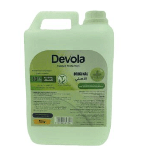 Devola Hand Sanitizer  5 Liter
