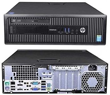 HP EliteDesk 800 G1 SFF Desktop Tower, Core i5 4th Generation 3.2GHz , 4GB RAM, 500GB HDD, Intel HD Graphics, Win 10, Black