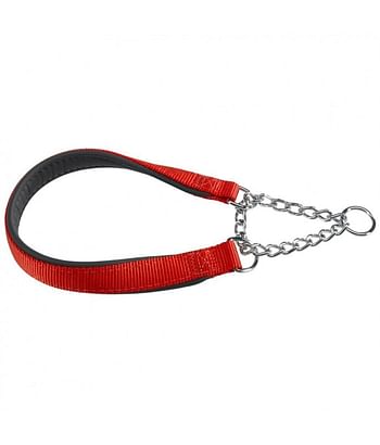 Ferplast Daytona CSS Semi - pull - out Collar with soft padding 40cm x 15mm- Color : Red