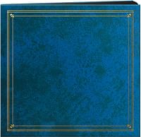 Pioneer BSP-46/RB Photo Albums 204-Pocket Post Bound Leatherette Cover Photo Album for 4 by 6-Inch Prints, Royal Blue