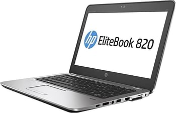 HP Elitebook 820 G3 Business Laptop, 12.5" HD Display, Intel Core i5-6300U 2.4Ghz, 8GB RAM, 256GB SSD, 802.11 AC, Windows 10 Professional