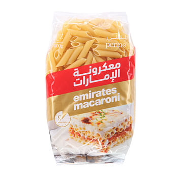 Emirates Macaroni Penne Pasta 400g (Pack of 2 Pieces)