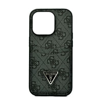 Guess 4G Double Card Triangle Hard Case For Iphone 14 Pro Black