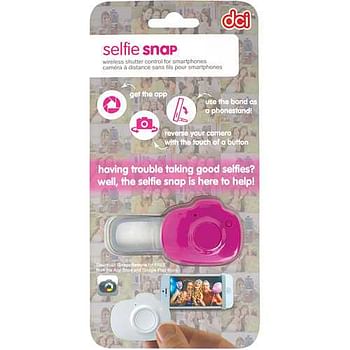 DCI Selfie Snaps Wireless Shutter Control for Smartphones  Pink