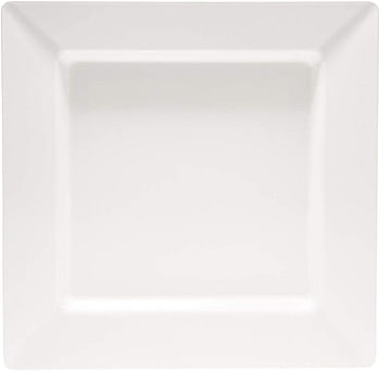 Verona Melamine Square Plate - 40 cm,White