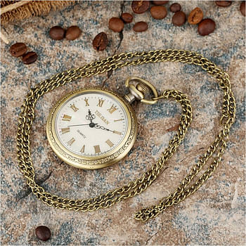 Yash Retro Tie Dan Quartz Pocket Watch