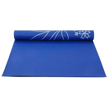 Joerex icare Non-Slip Yoga Mat Gym Home Exercise Pad Pilates 6mm Thick 173cm x 61cm - Blue
