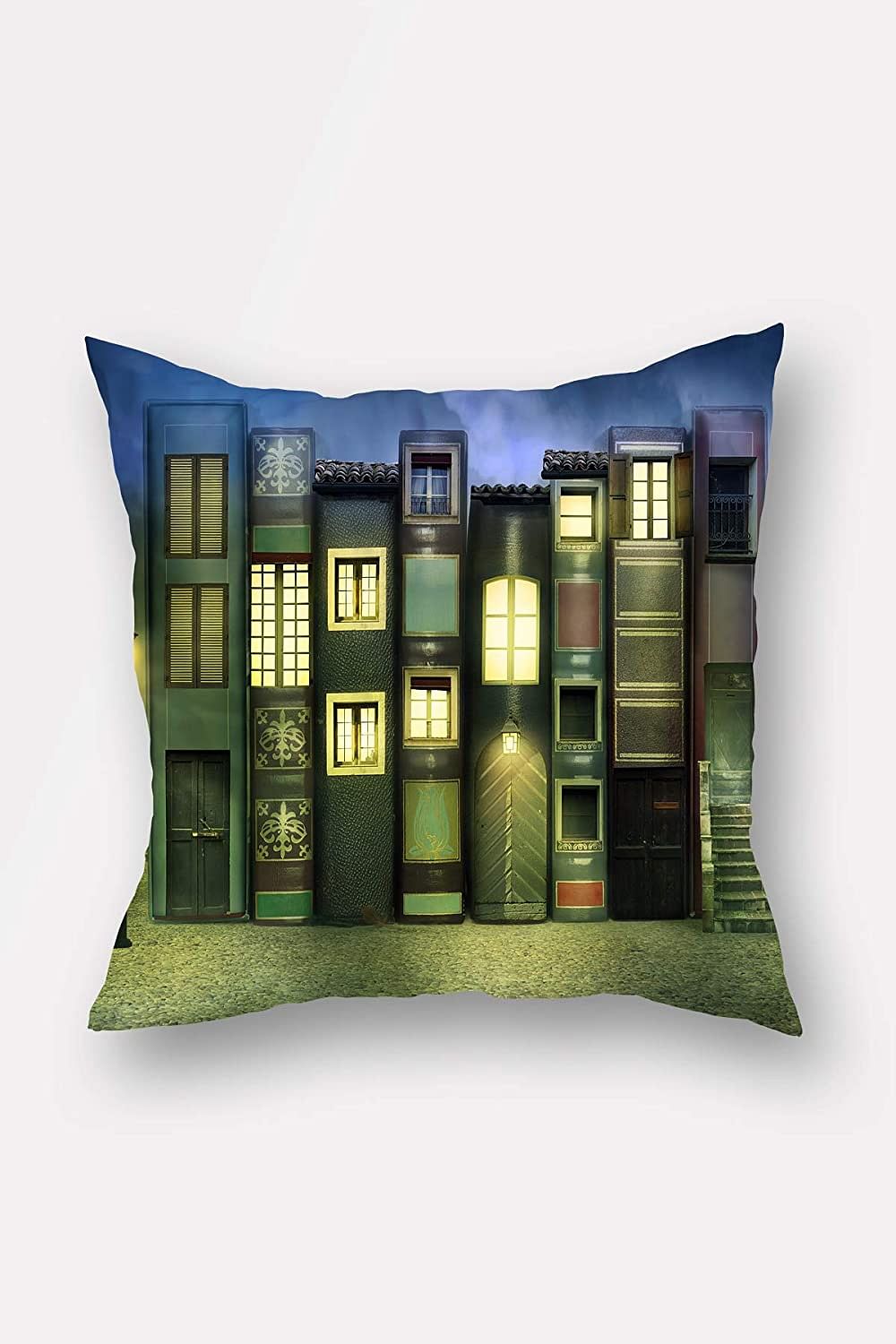 Bonamaison Decorative Throw Pillow Cover, Multi-Colour, 44 x 44 cm, BNMYST2068