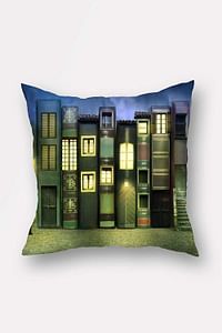 Bonamaison Decorative Throw Pillow Cover, Multi-Colour, 44 x 44 cm, BNMYST2068