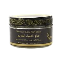 NATUS Moroccan Lava Clay Paste (Argan oil - Rose) 250ML