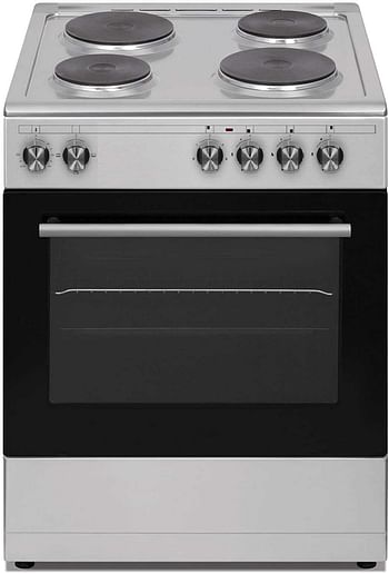 Veneto 60 X 60 cm 4 Electric Hot plates, Free standing Electric cooker, Stainless Steel - L660SX.VN