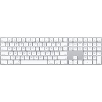أبل لوحة مفاتيح Magic 2 مع لوحة مفاتيح رقمية (لاسلكية) موديل A1843 - انجليزي عالمي - فضي
