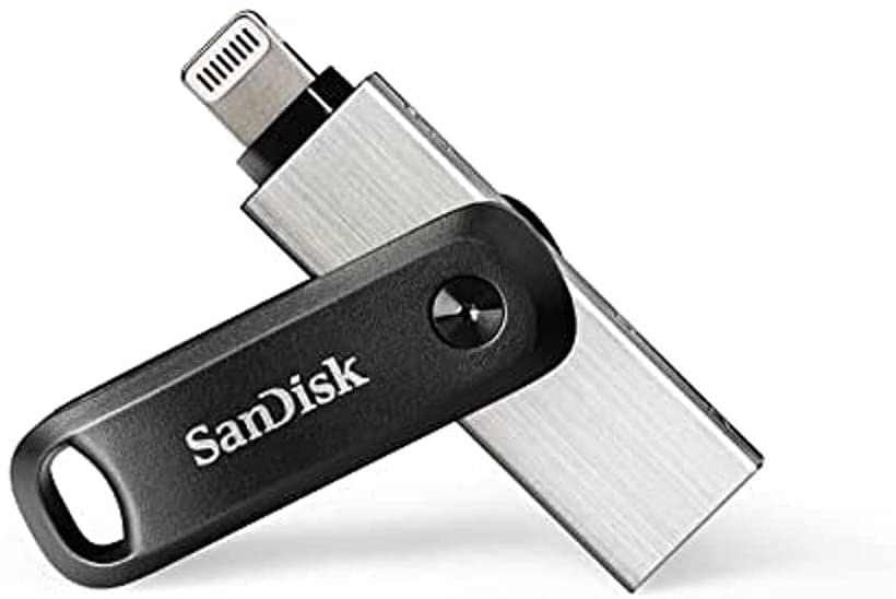 SanDisk 128GB iXpand Flash Drive Go for iPhone and iPad - SDIX60N-128G-GN6NE