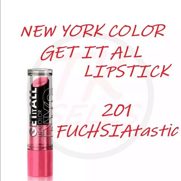 NYC New York Get It All FUCHSIAtastic Lipstick 201