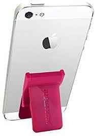 Promate Universal Smartphone Secure Finger Grip and Kick‐stand., Pink